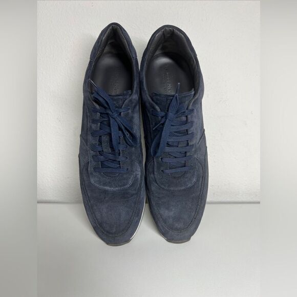 To Boot New York Adam Derrick Pacer Sneakers Blue Suede Sz 12 Men’s - Picture 1 of 15